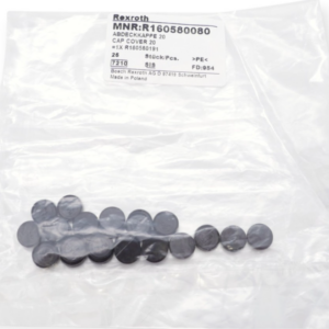 Rexroth R160580080 Abdeckkappe 20 schwarz VPE 25 Stk.