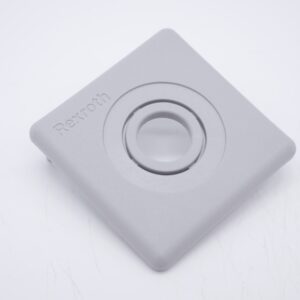 12 Stück Rexroth 3842548796 Abdeckkappe Polypropylen 45x45mm Grau
