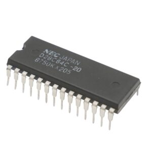2 Stück NEC D28C64C-20 EPROM-Chip 8 KB Speicher