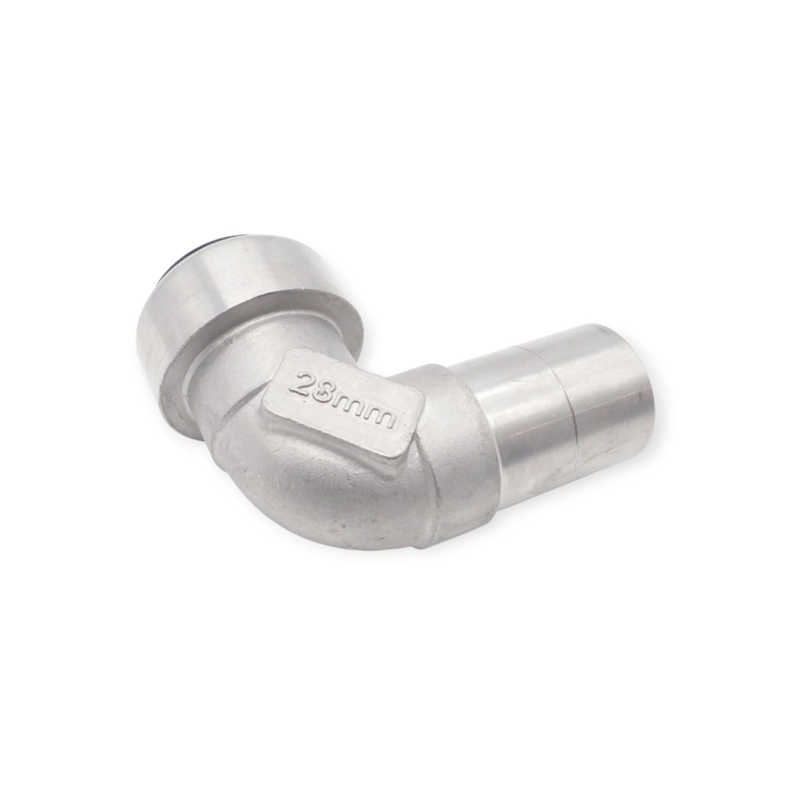 Tectite 316 Winkel Fitting 90° Edelstahl ohne Gewinde 28mm – Bild 2