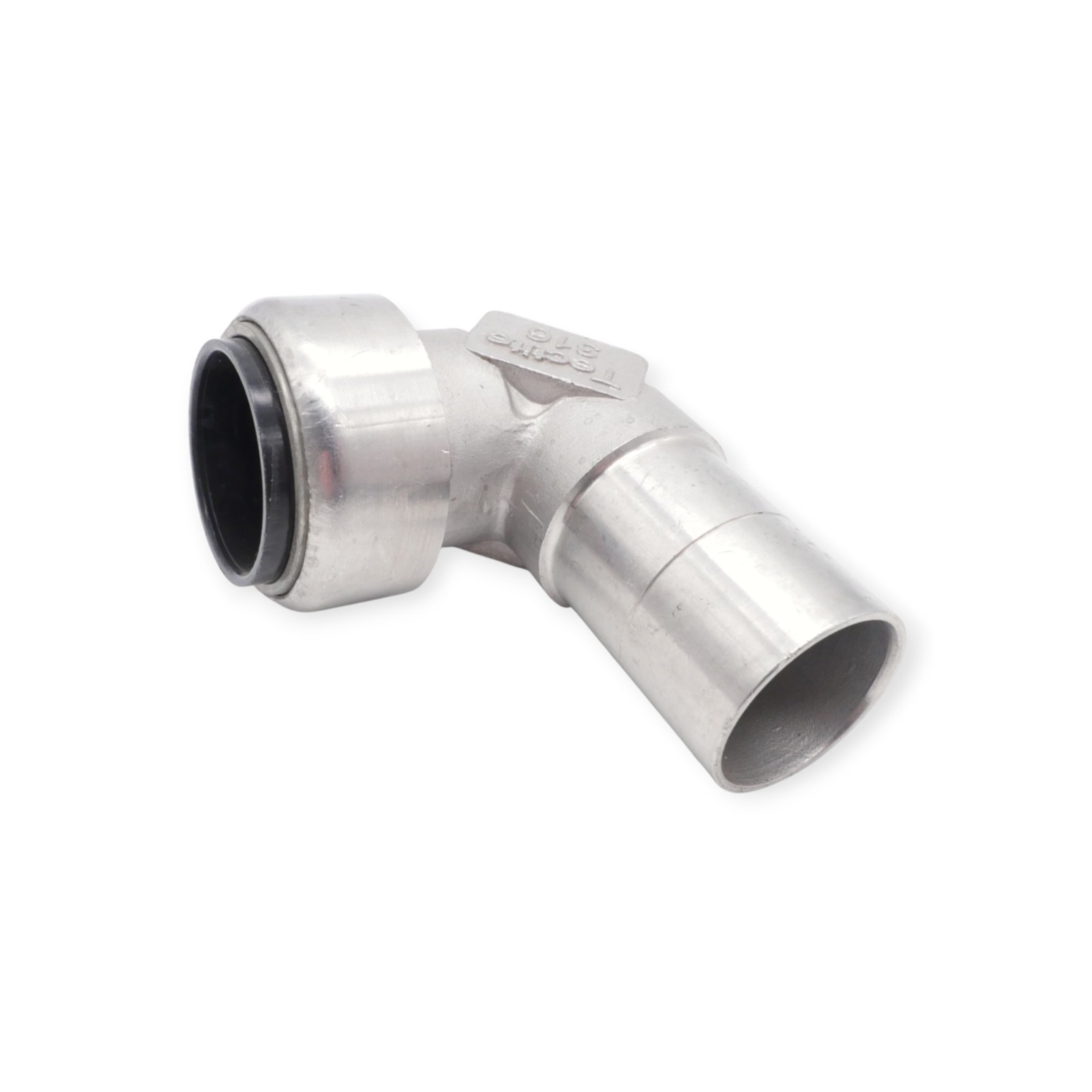 Tectite 316 Winkel Fitting 90° Edelstahl ohne Gewinde 28mm – Bild 4