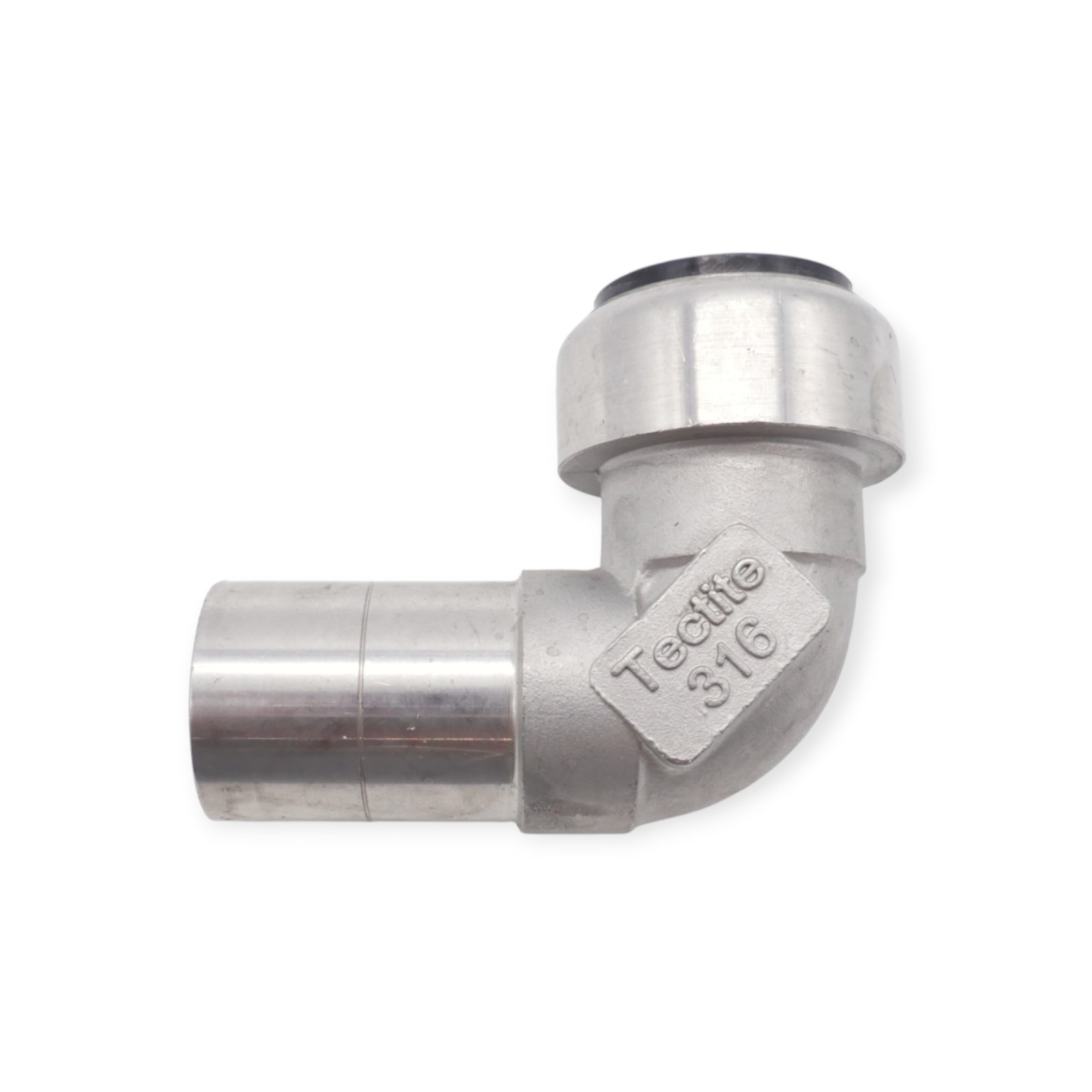 Tectite 316 Winkel Fitting 90° Edelstahl ohne Gewinde 28mm – Bild 7