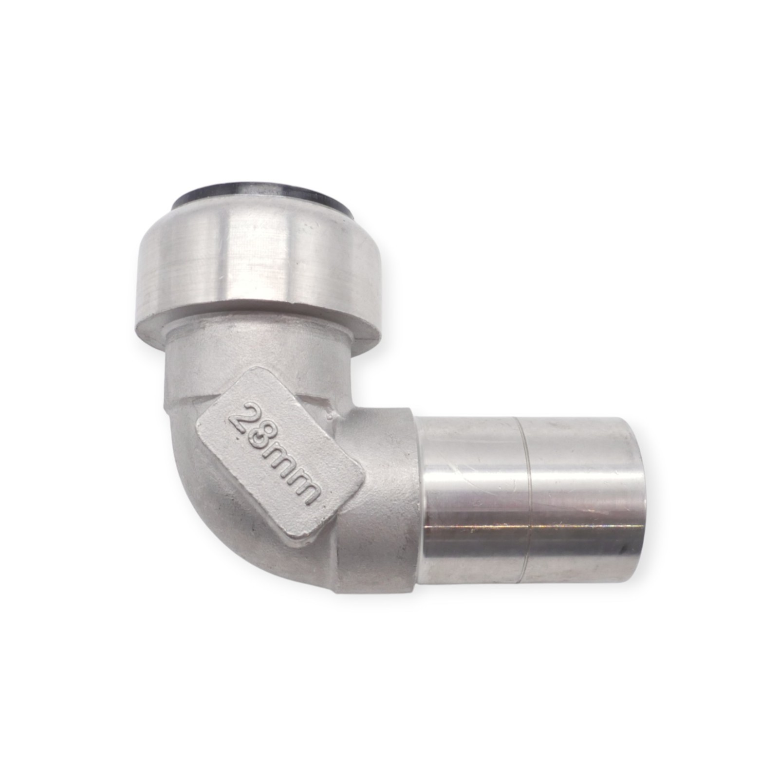 Tectite 316 Winkel Fitting 90° Edelstahl ohne Gewinde 28mm – Bild 8
