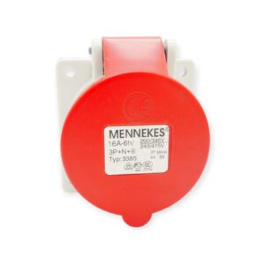 Mennekes Typ 3385 Anbausteckdose 16A-6h IP44 rot