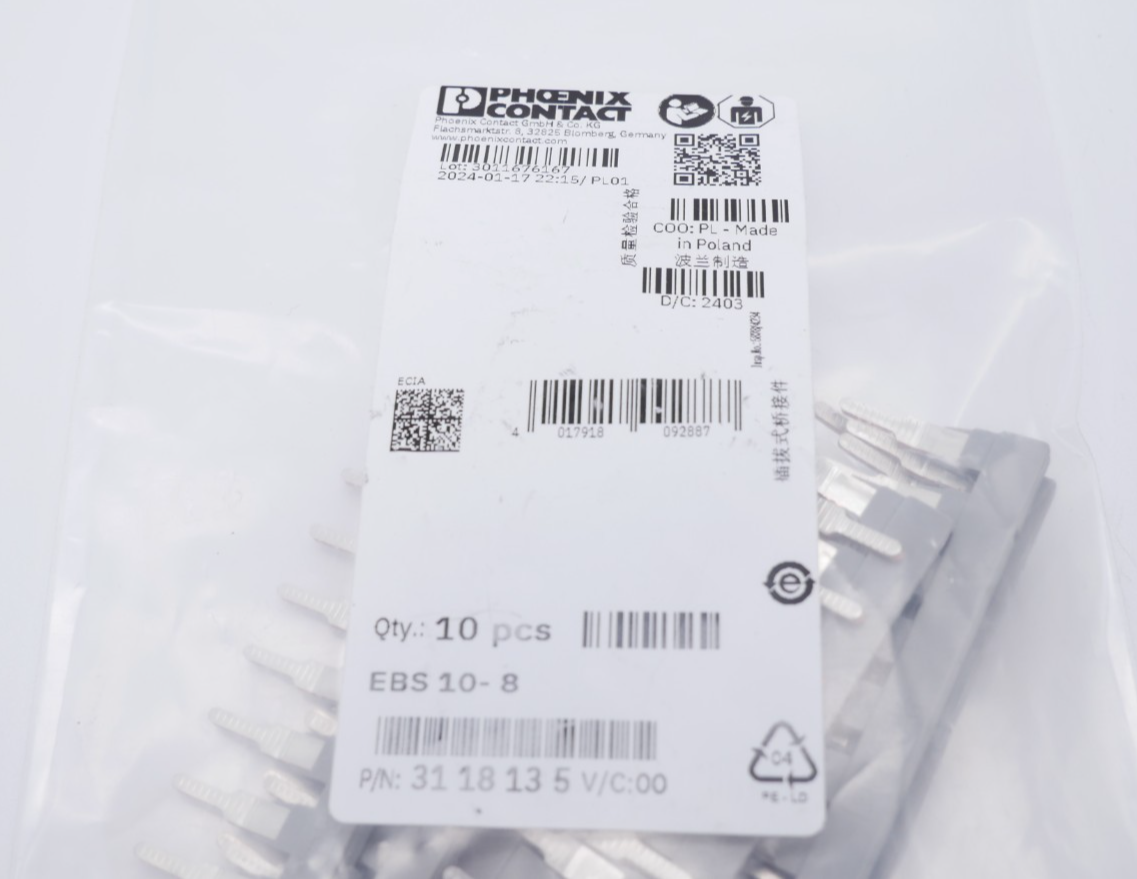 Phoenix Contact EBS 10-8 Einlegebrücke 3118135 VPE: 10 Stk. – Bild 3