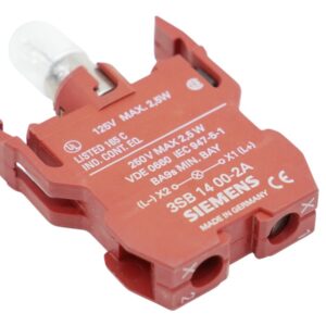 9 Stück Siemens 3SB 1400-2A Lampenfassung B