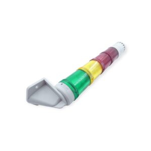 Auer Signalsäule 4.4X1.3+ 4 Leuchtmodule VLL rot+VLL gelb+VLL grün+ Summer Modul