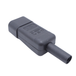 6 Stück K544GSDK Thermoplast-Gerätestecker 10A 250V AC 2-pol. EN 60 320/C13/C14