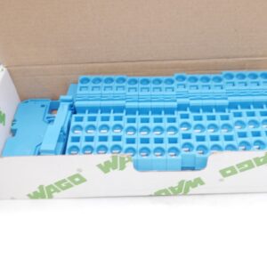 18 Stück Wago XCFR2 Durchgangsklemme 51126490 blau