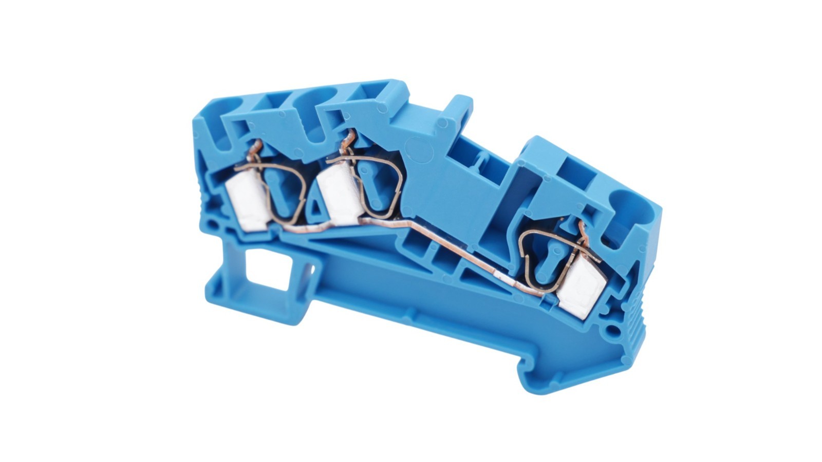 10 Stück Phoenix-Contact STS 4-TWIN BU Durchgangsklemme 3036291 800V 32A Blau