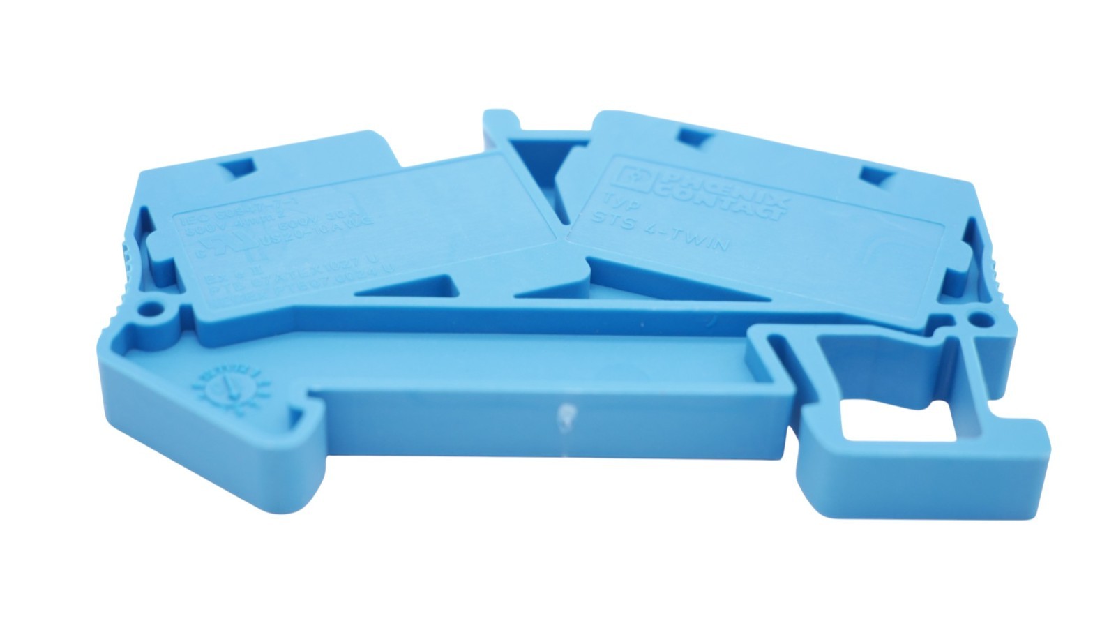 10 Stück Phoenix-Contact STS 4-TWIN BU Durchgangsklemme 3036291 800V 32A Blau – Bild 7