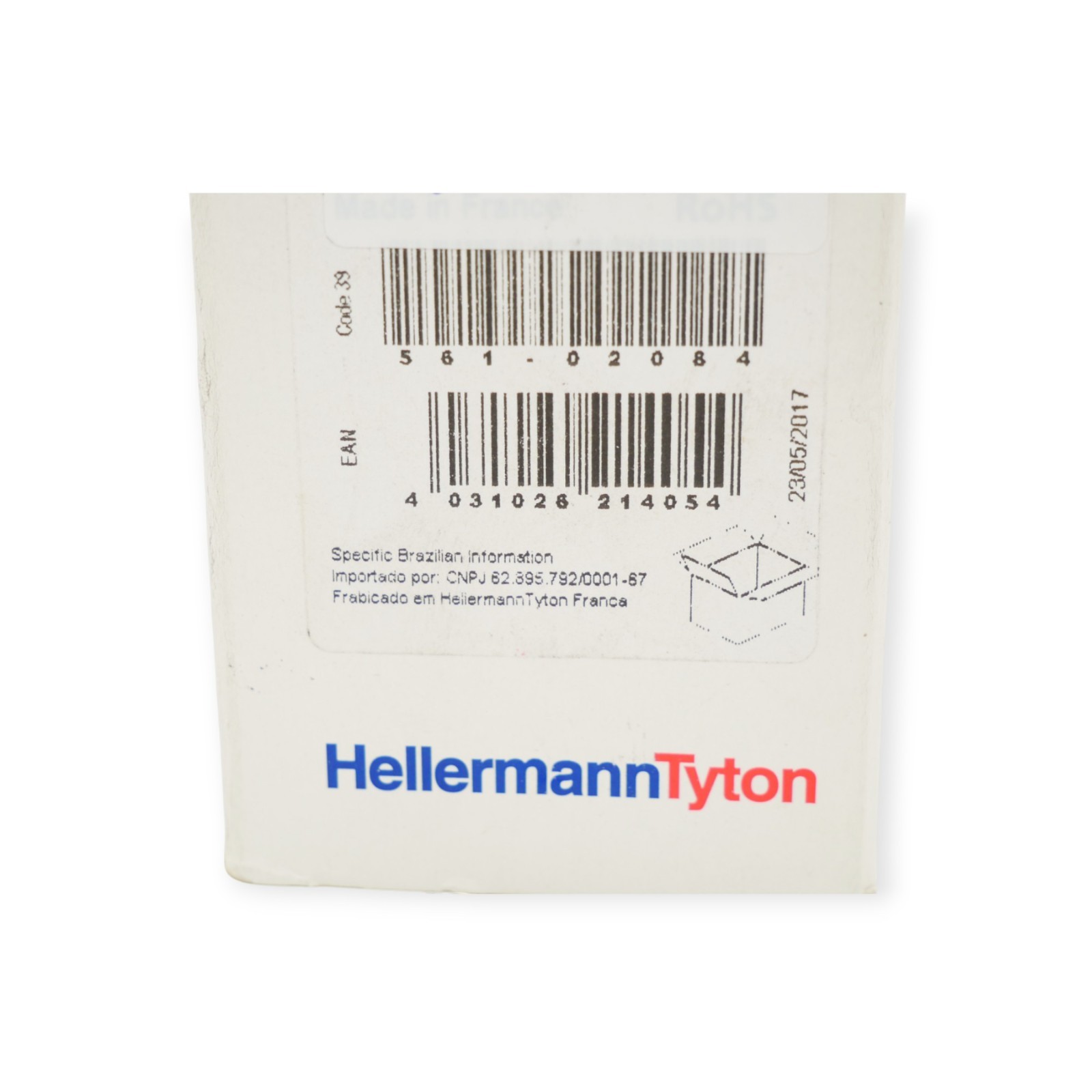 1000 Stück HellermannTyton WIC2-H-PA-YE-T1 Kennzeichungsklip 561-02084 – Bild 7