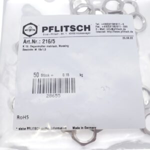 Pflitsch 216/5 K18 Gegenmutter metrisch M16x1,5 VPE 50 Stück