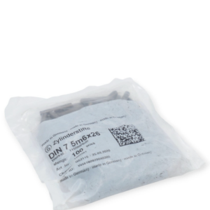 100 Stück Zylinderstifte 1205261 DIN 7 5m6x26