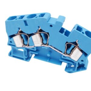 21 Stück Phoenix-Contact STS 6 Twin BU Durchgangsklemme 800V 41A 6mm² Blau