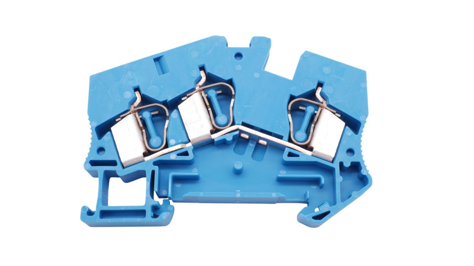 21 Stück Phoenix-Contact STS 6 Twin BU Durchgangsklemme 800V 41A 6mm² Blau – Bild 7