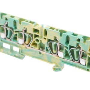 3 Stück Weidmüller ZPE 4/4AN Schutzleiter-Reihenklemme 7904280000 4mm² 480A