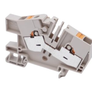 9 Stück Weidmüller AITB 6 BB 2C Installations-Etagenklemme Push-In 6mm² 41A 800V