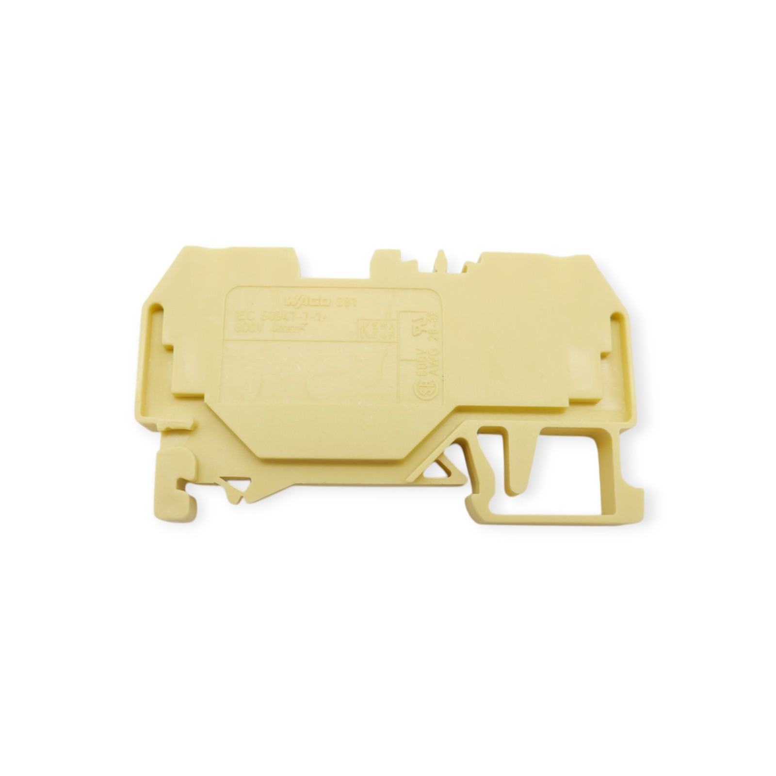16 Stück Wago 281 Durchgangsklemme gelb – Bild 6