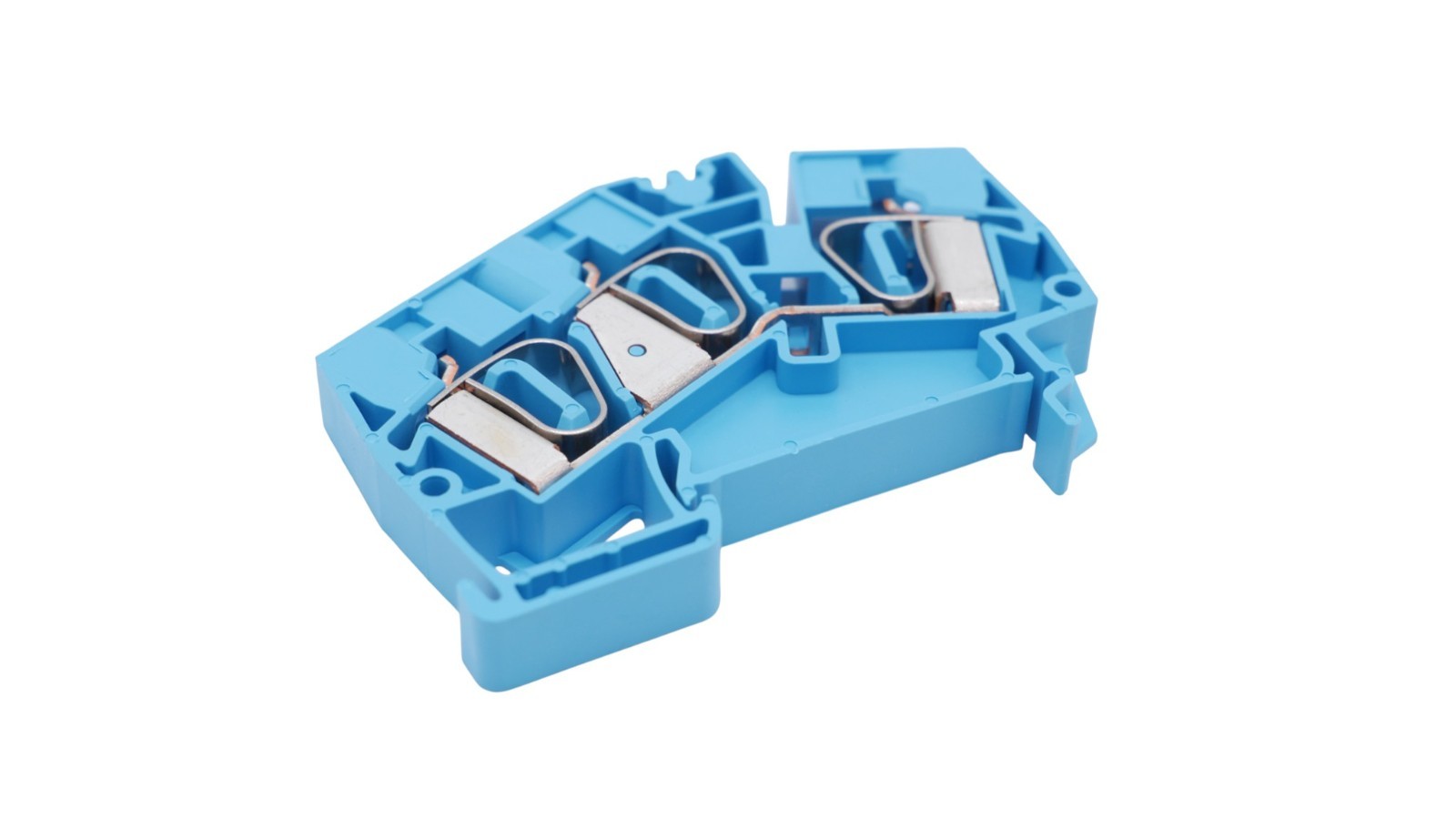 5 Stück Weidmüller ZDU 6-2/3AN Durchgangsklemme Blau 6mm² 800V – Bild 2