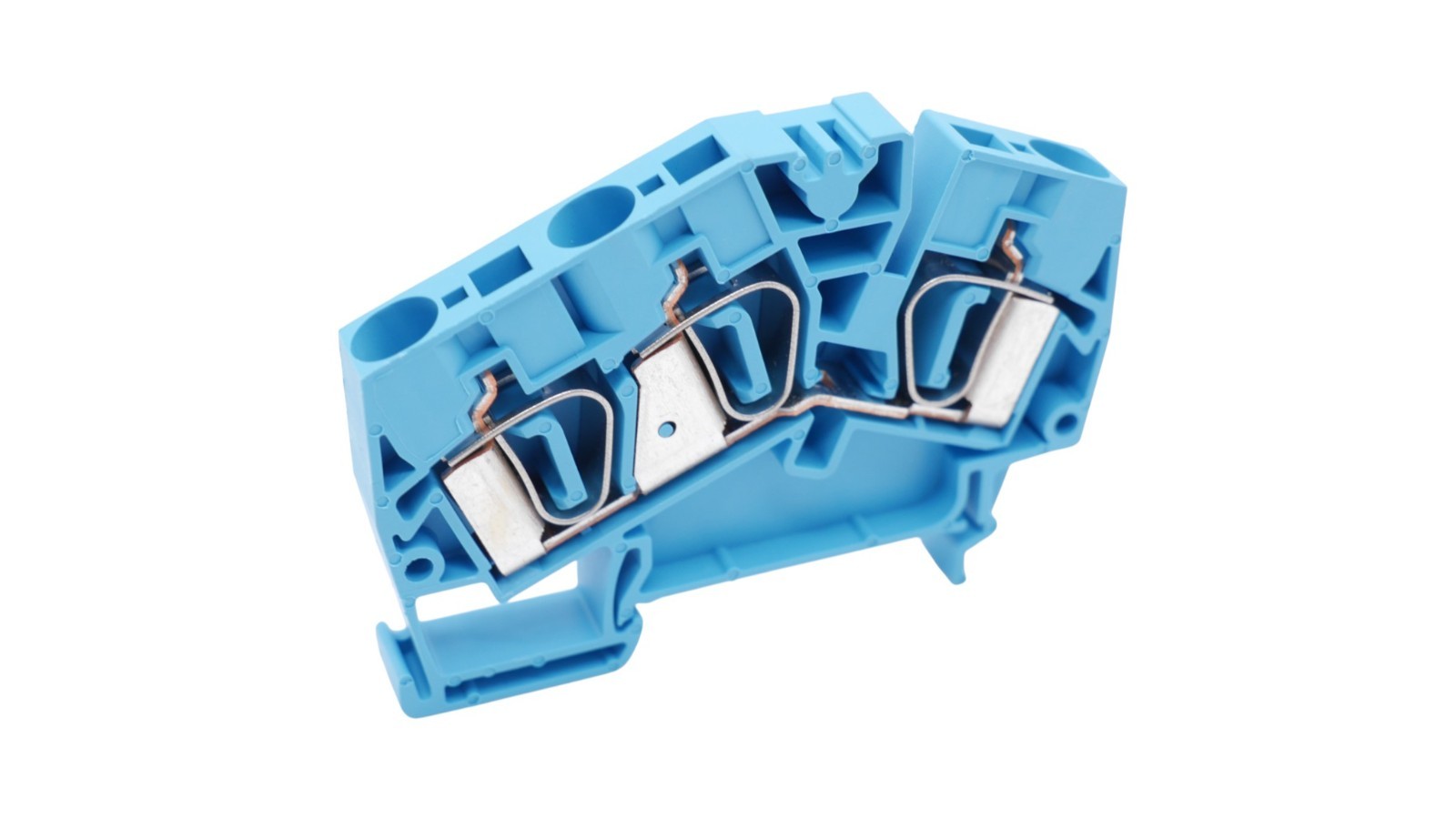 5 Stück Weidmüller ZDU 6-2/3AN Durchgangsklemme Blau 6mm² 800V – Bild 4