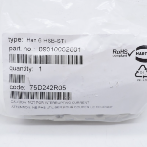 Harting Han 6 HSB-STI Stifteinsatz 9310062601