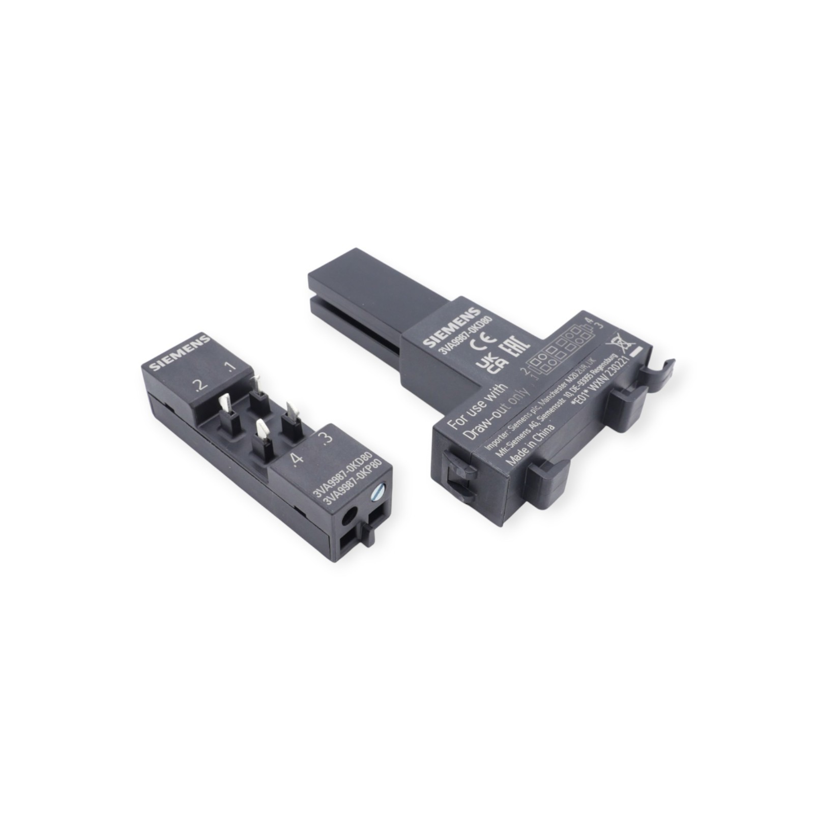 Siemens 3VA9987-0KD80 Einschubeinheit, Hilfsstromsteckerleiste – Bild 2