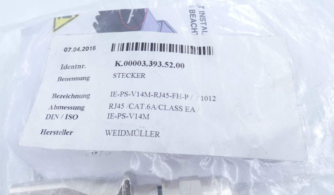 Weidmüller IE-PS-V14M-RJ45-FH-P Kommunikationskomponente 1012170000 – Bild 5