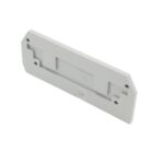 10 Stück WAGO 282-325 Abschluss- und Zwischenplatte grau