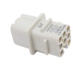 Wain HD-007-FC Rechteckiger Steckverbinder weiblich 10A 250V 4KV RAL 7032