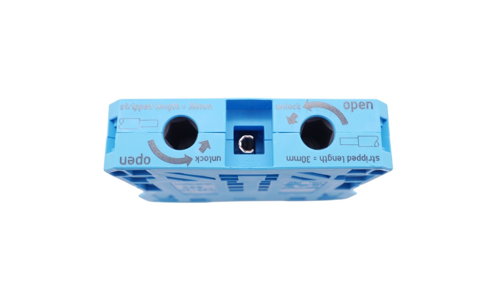 WAGO 285-154 2-Leiter-Durchgangsklemme 10-50 1000V 50mm² 150A blau – Bild 11