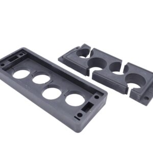 Murrplastik KDL/D 24/4 Kabeldurchführungsleiste 87141014 schwarz Set