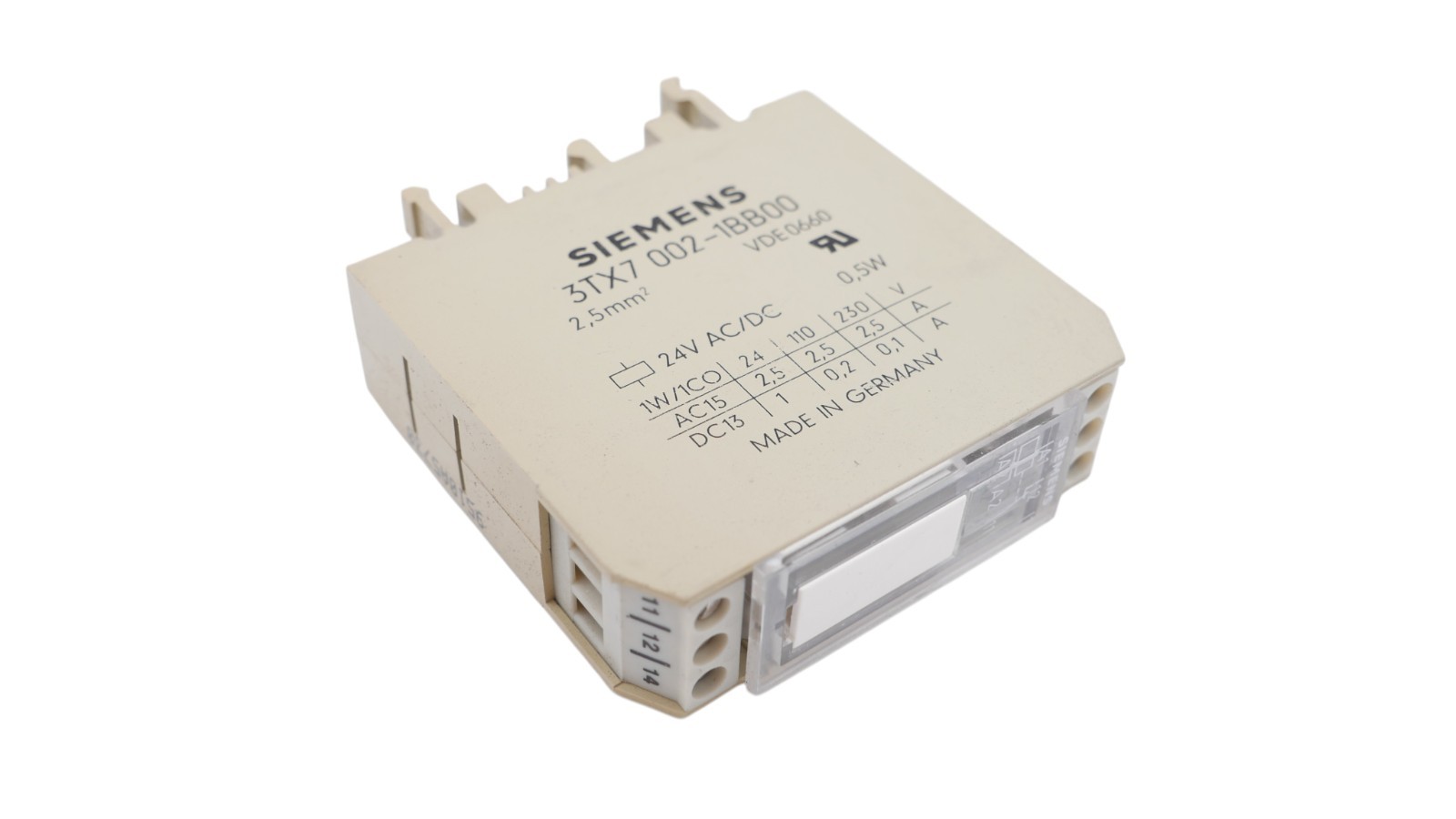 2 Stück Siemens 3TX7002-1BB00 Relais