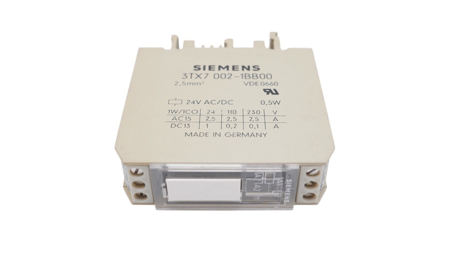 2 Stück Siemens 3TX7002-1BB00 Relais – Bild 8