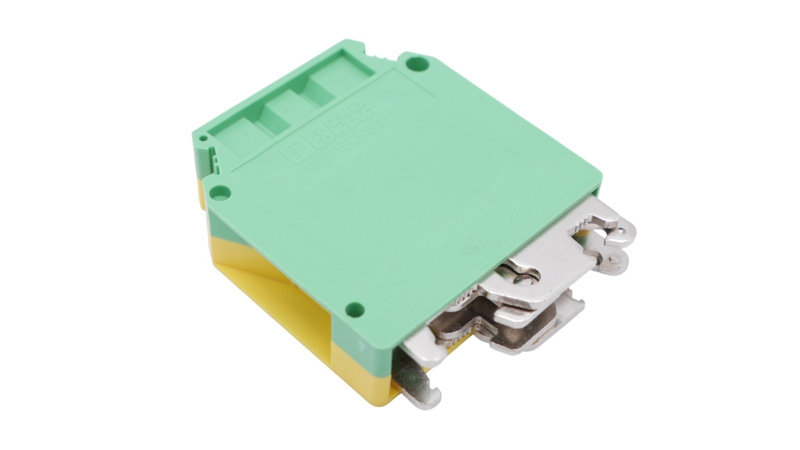 9 Stück Phoenix-Contact USLKG 35 Schutzleiter-Reihenklemme 0444019 35mm² AWG2 gr