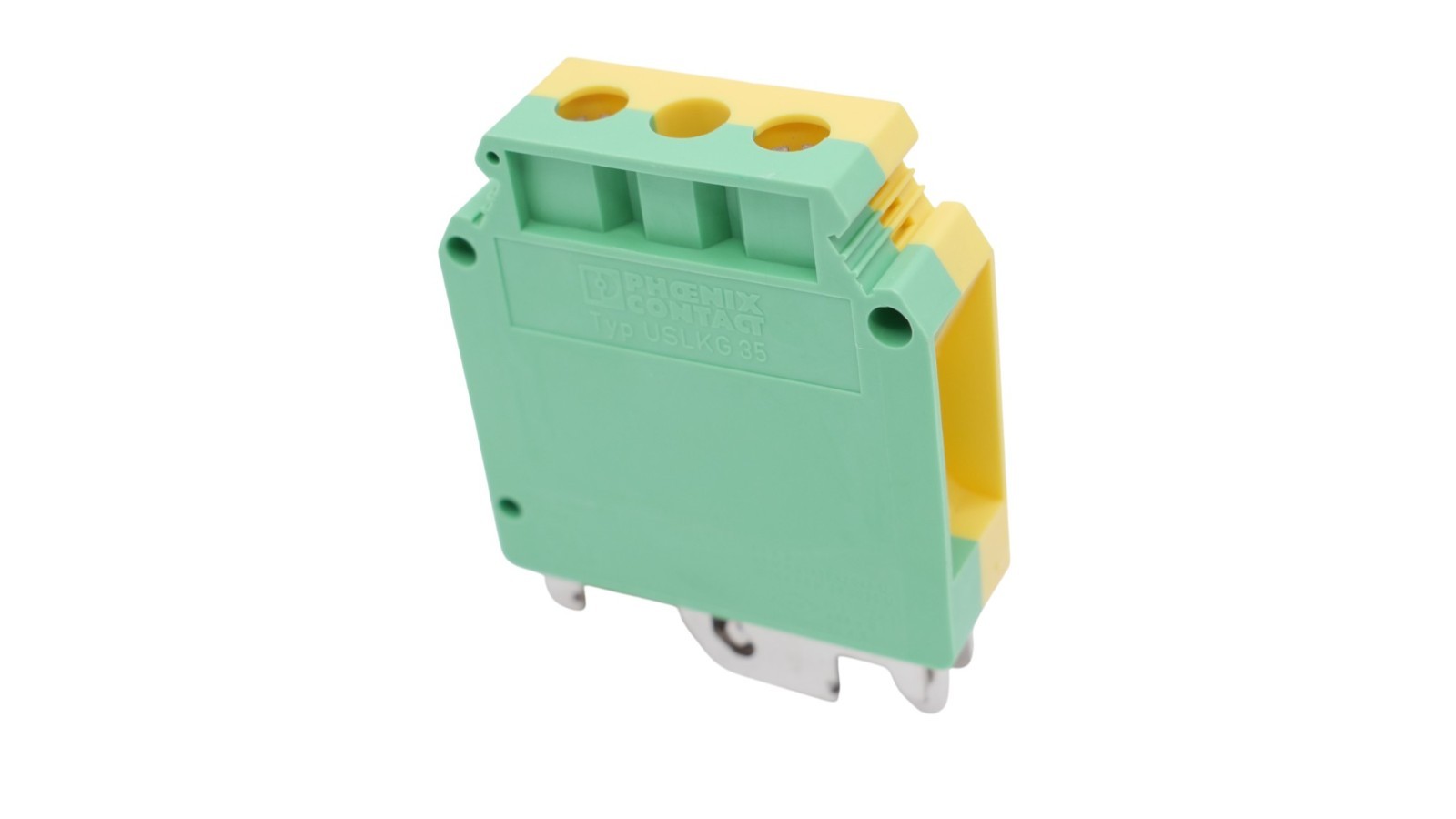 9 Stück Phoenix-Contact USLKG 35 Schutzleiter-Reihenklemme 0444019 35mm² AWG2 gr – Bild 3