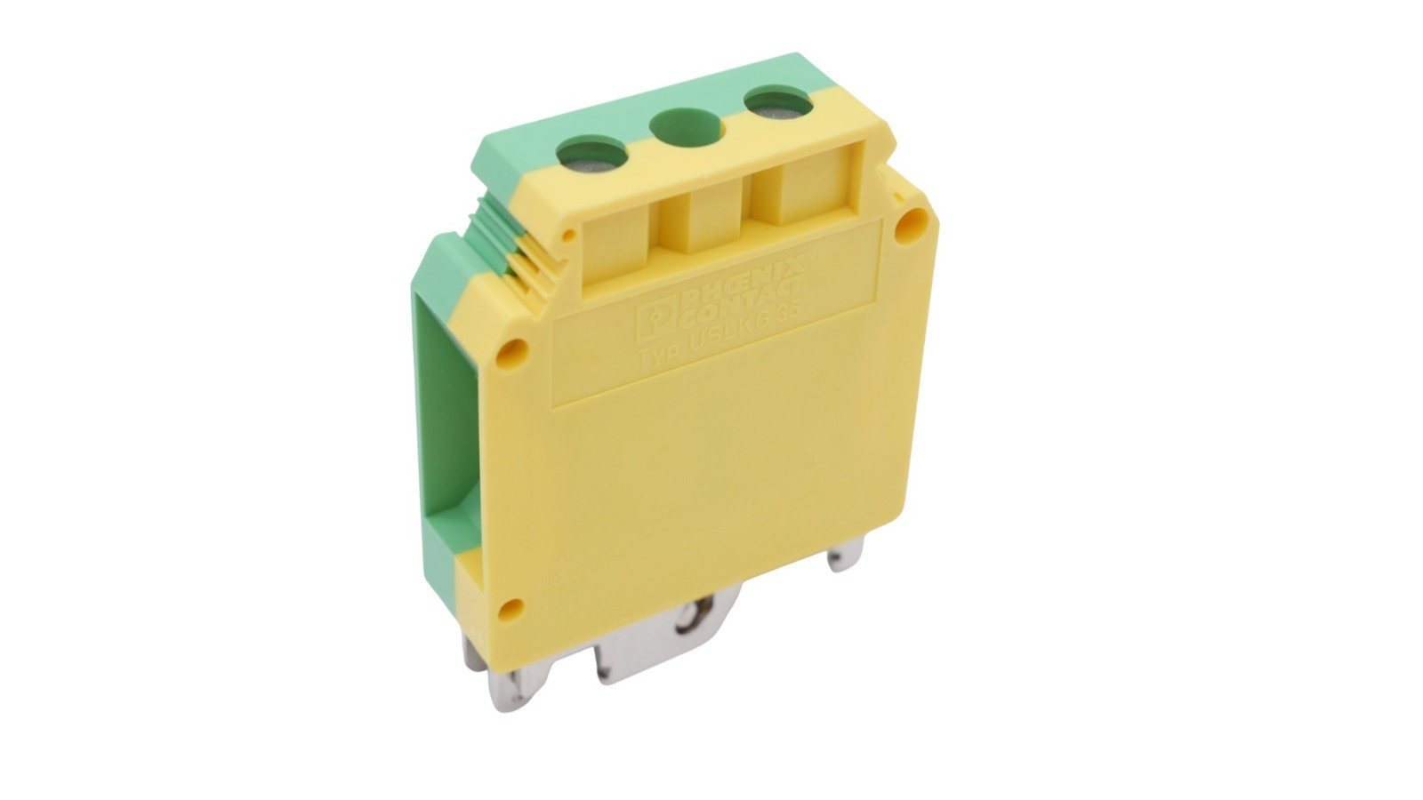 9 Stück Phoenix-Contact USLKG 35 Schutzleiter-Reihenklemme 0444019 35mm² AWG2 gr – Bild 4