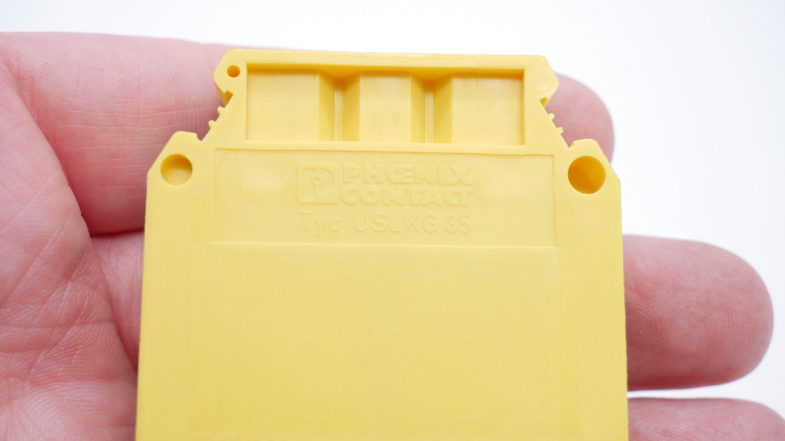 9 Stück Phoenix-Contact USLKG 35 Schutzleiter-Reihenklemme 0444019 35mm² AWG2 gr – Bild 7