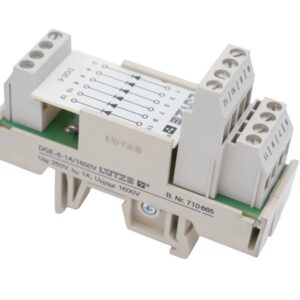 Lütze DGE-6-1A/1600V Diodenbaustein Dioden-Modul 710665 250V 1A Spitze: 1600V