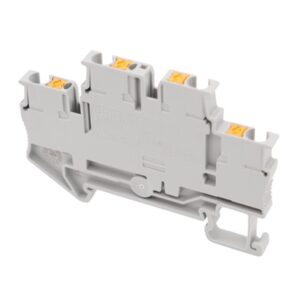 3 Stück Phoenix Contact PTTB 2,5 - PTTB 2,5-PV Doppelstockklemme grau