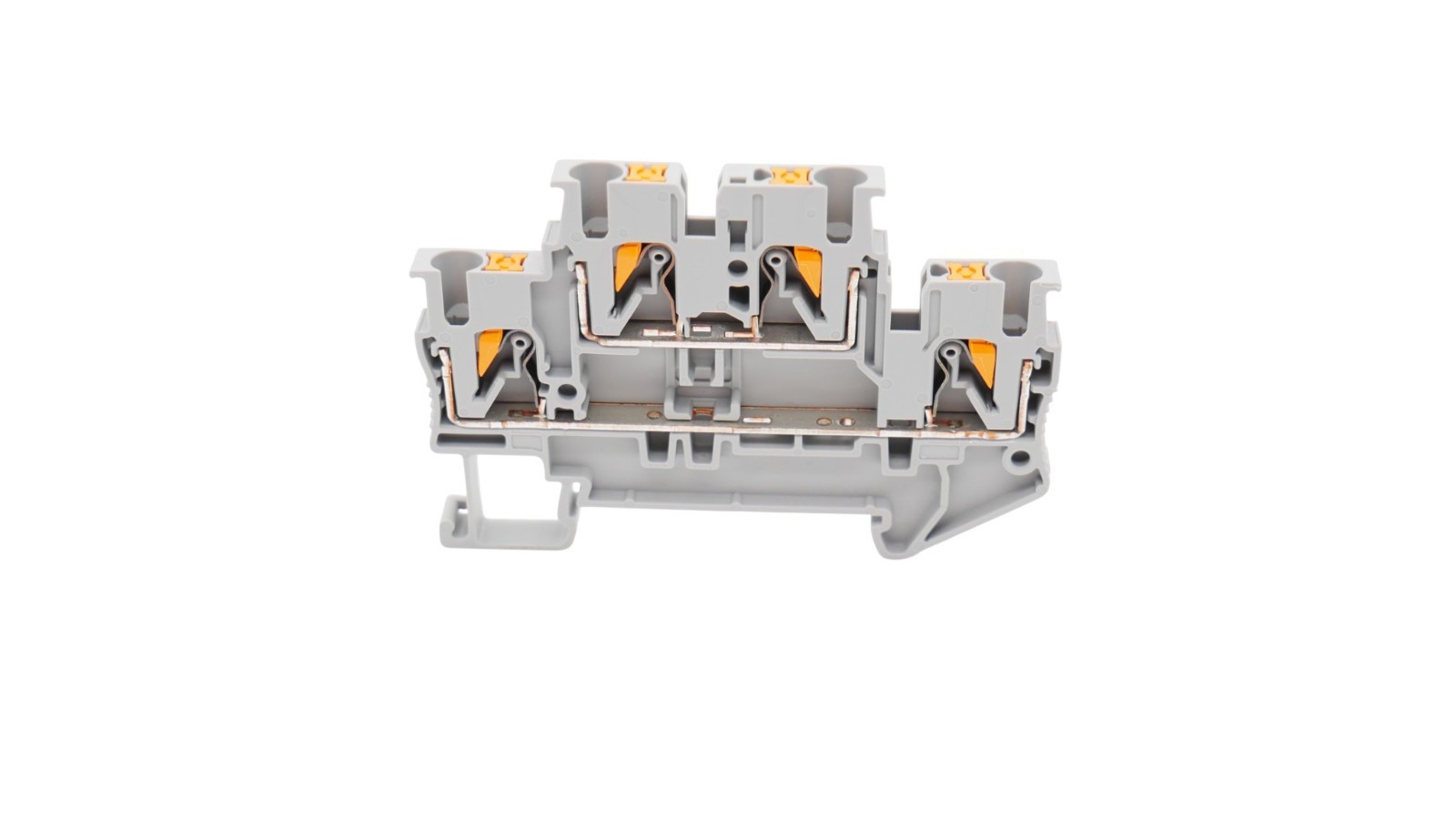 3 Stück Phoenix Contact PTTB 2,5 - PTTB 2,5-PV Doppelstockklemme grau – Bild 5