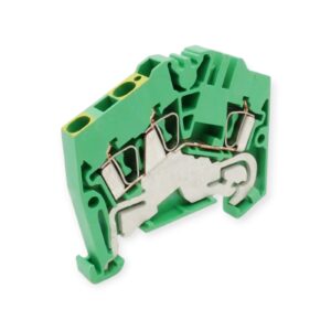 10 Stück Weidmüller ZPE 2,5-2 Schutzleiter-Reihenklemme PE terminal 1772090000