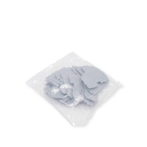 WAGO 2016-1291 Abschluss-und Zwischenplatte grau VPE 25 Stück