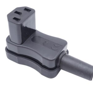 5 Stück Kaiser GK798 Kaltgerätestecker gewinkelt 90° 250VAC