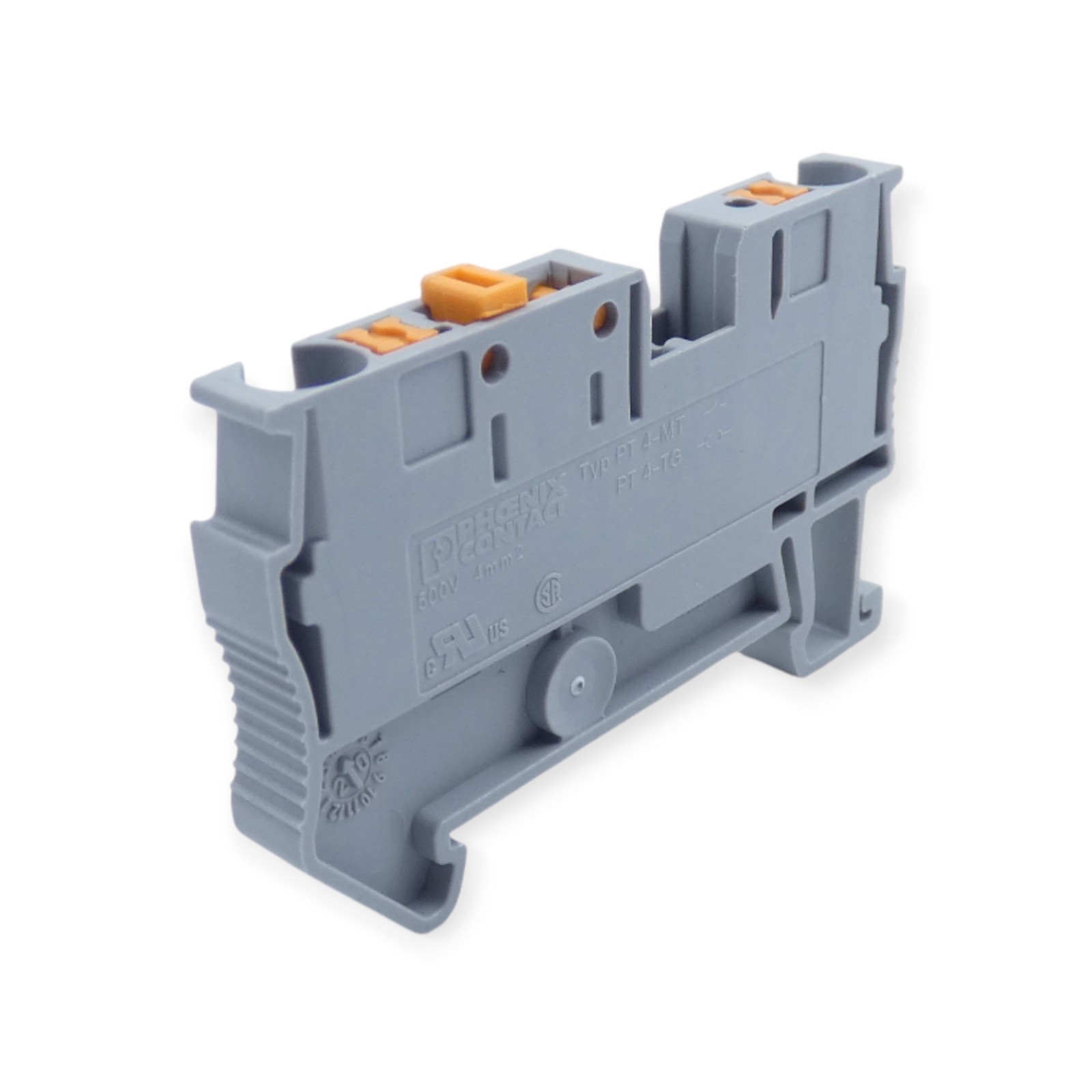 10 Stück Phoenix-Contact 3211757 PT 4-MT/TG Durchgangsklemme 500V 4mm²