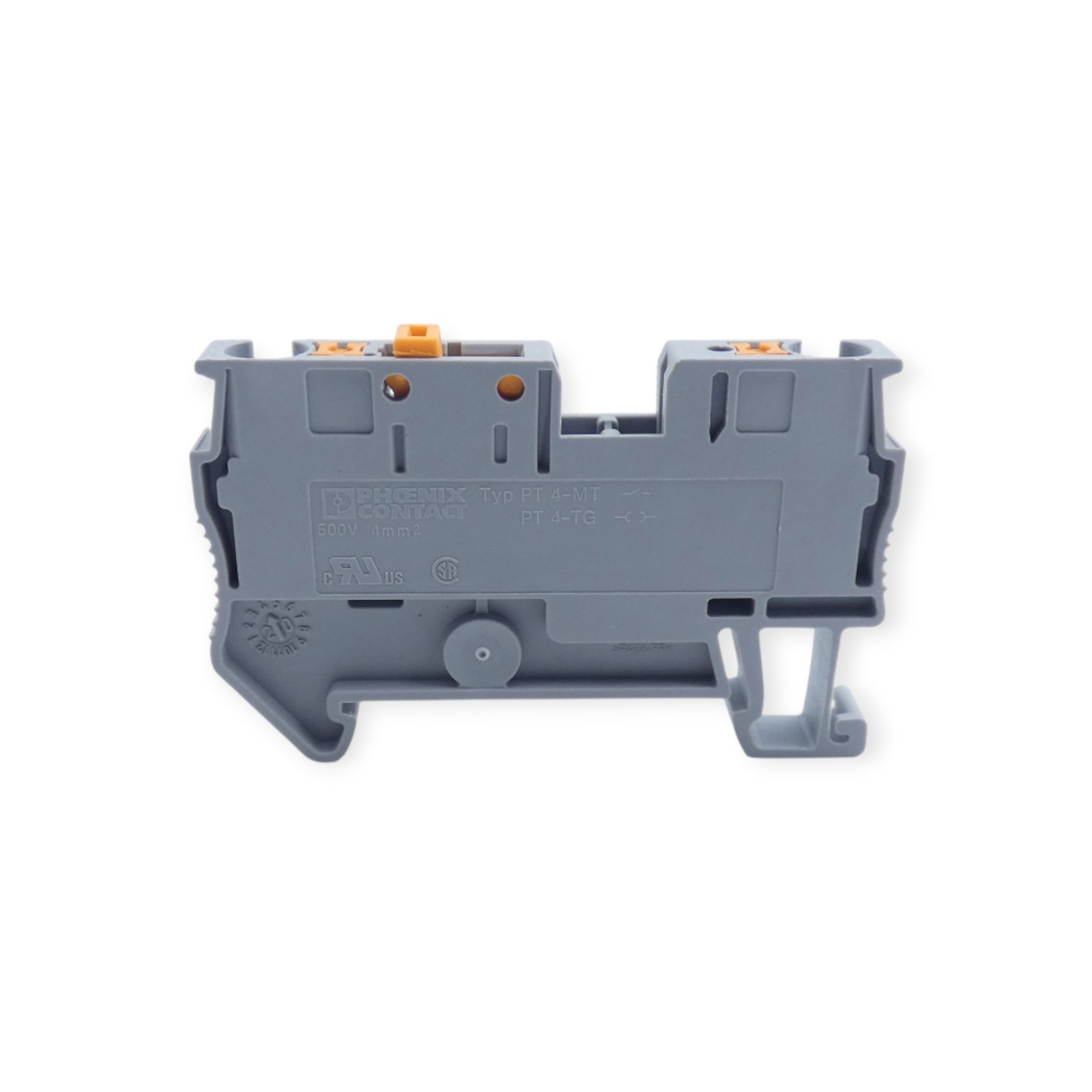 10 Stück Phoenix-Contact 3211757 PT 4-MT/TG Durchgangsklemme 500V 4mm² – Bild 2
