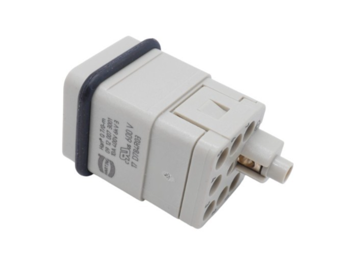 Harting Q 7/0-M Stifteinsatz Crimpanschluss 09120073001 7-polig+PE VPE 8 Stück