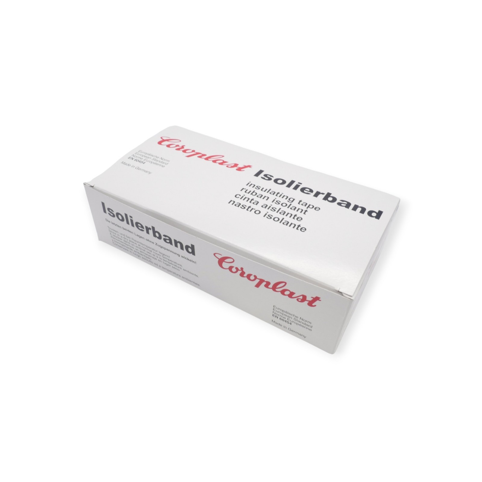 Coroplast 1398 Elektroisolierband 0,10 mmx15 mmx10m Schwarz EN60454 VPE=20 Stück