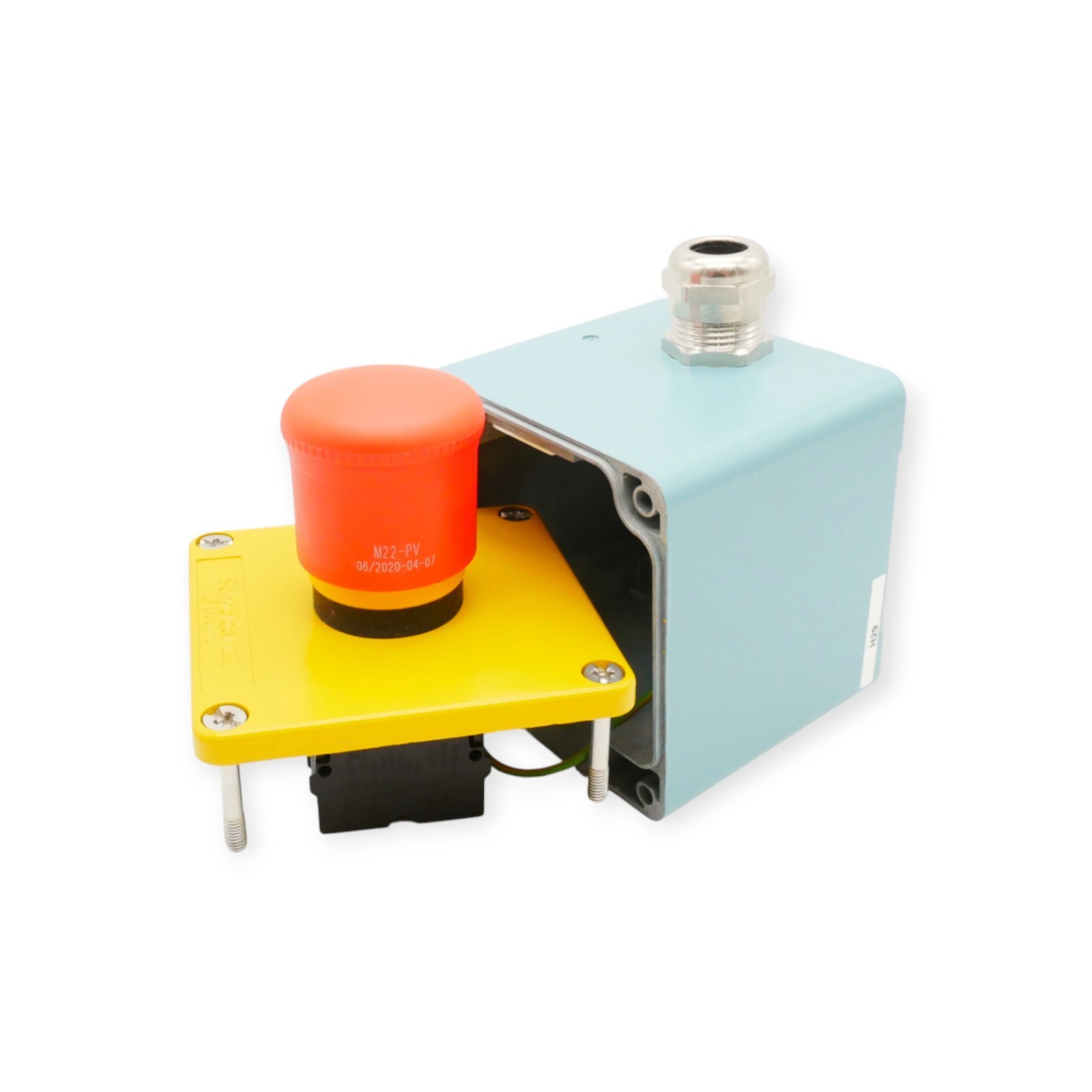 Eaton-Schneider M22-K01+M22-PV Notschalter+ Kontaktblock mit Gehäuse – Bild 6