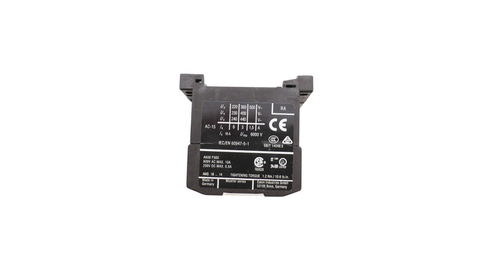 2 Stück Eaton DIL ER-40 XTRM10A40 Hilfsschütz – Bild 6